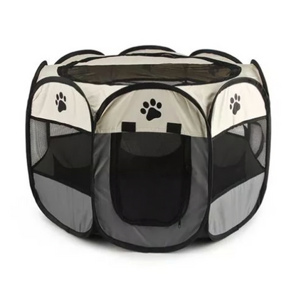 CORRAL PLEGABLE PARA PERROS CÓMODO Y FACIL DE LLEVAR
