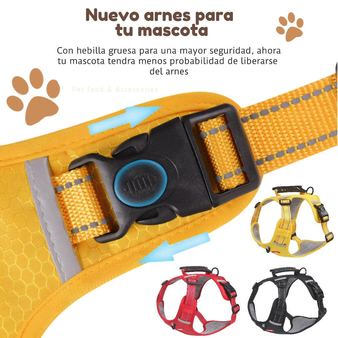 Arnés Comodo Tipo Chaleco Para Perros